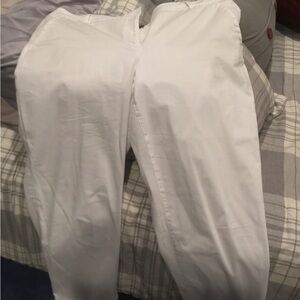 Dress white Talbots pants